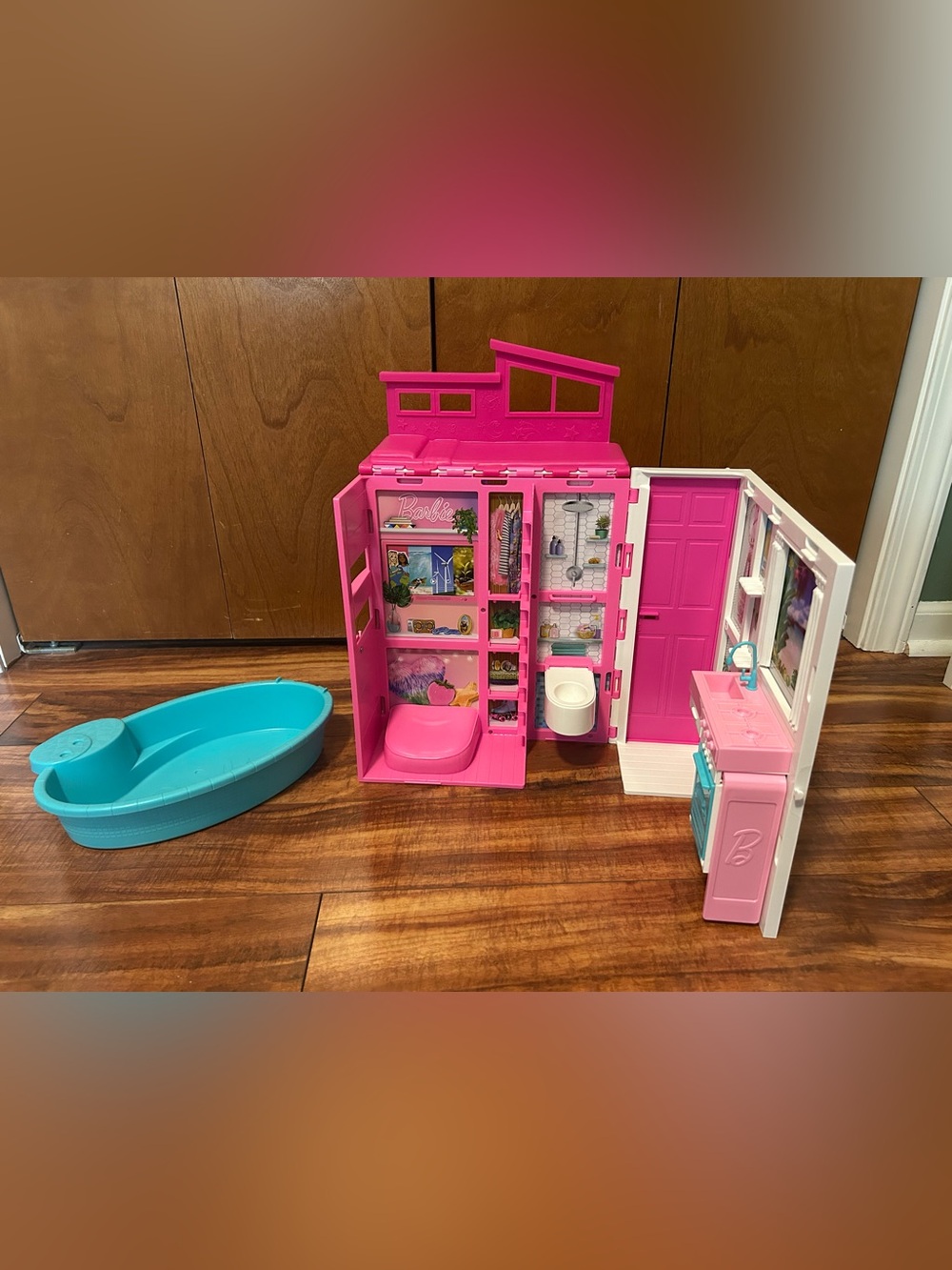 Barbie Getaway Doll House with Pool